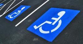 accessible parking space